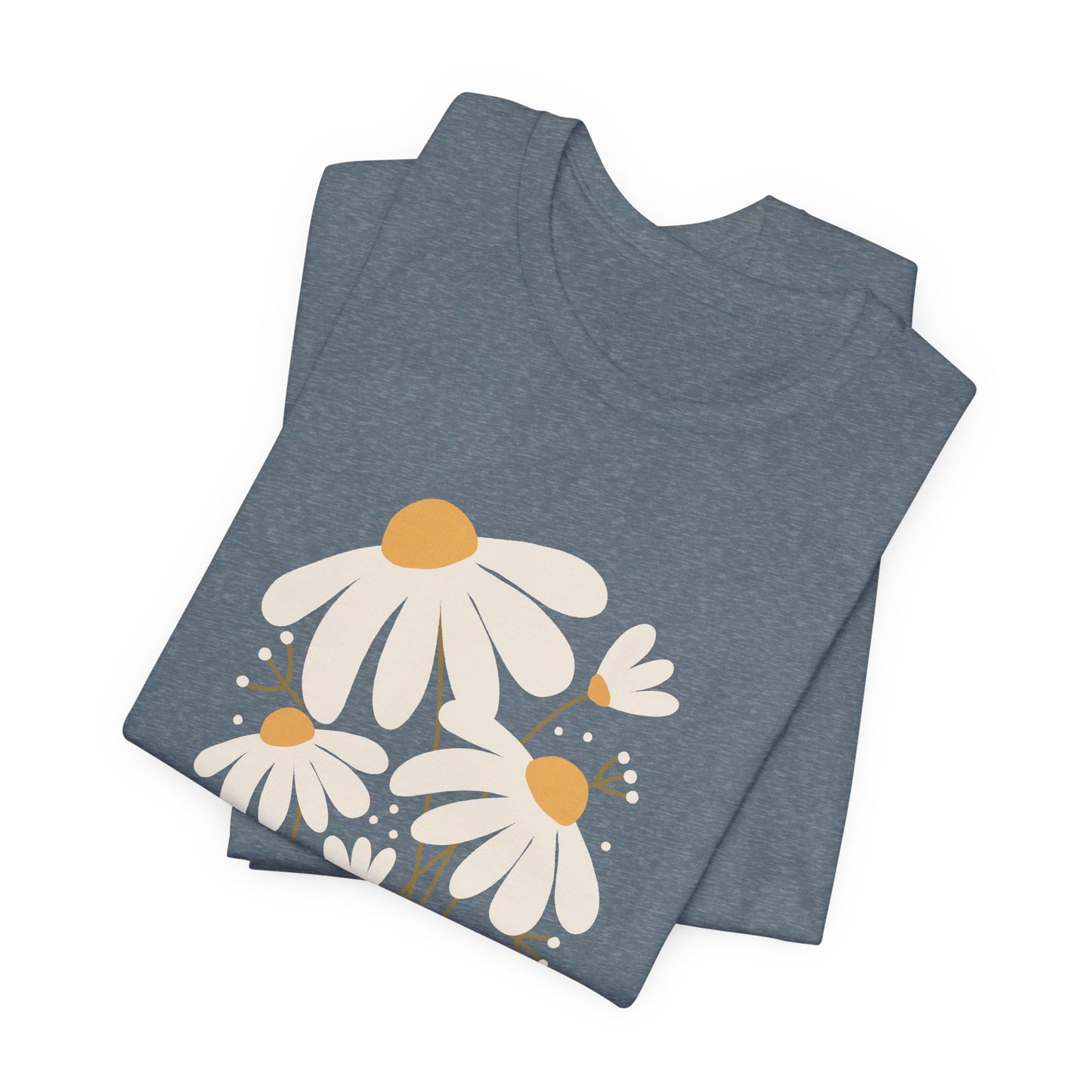 Good Daisy: Bella Canvas T-shirt with Cute Daisies