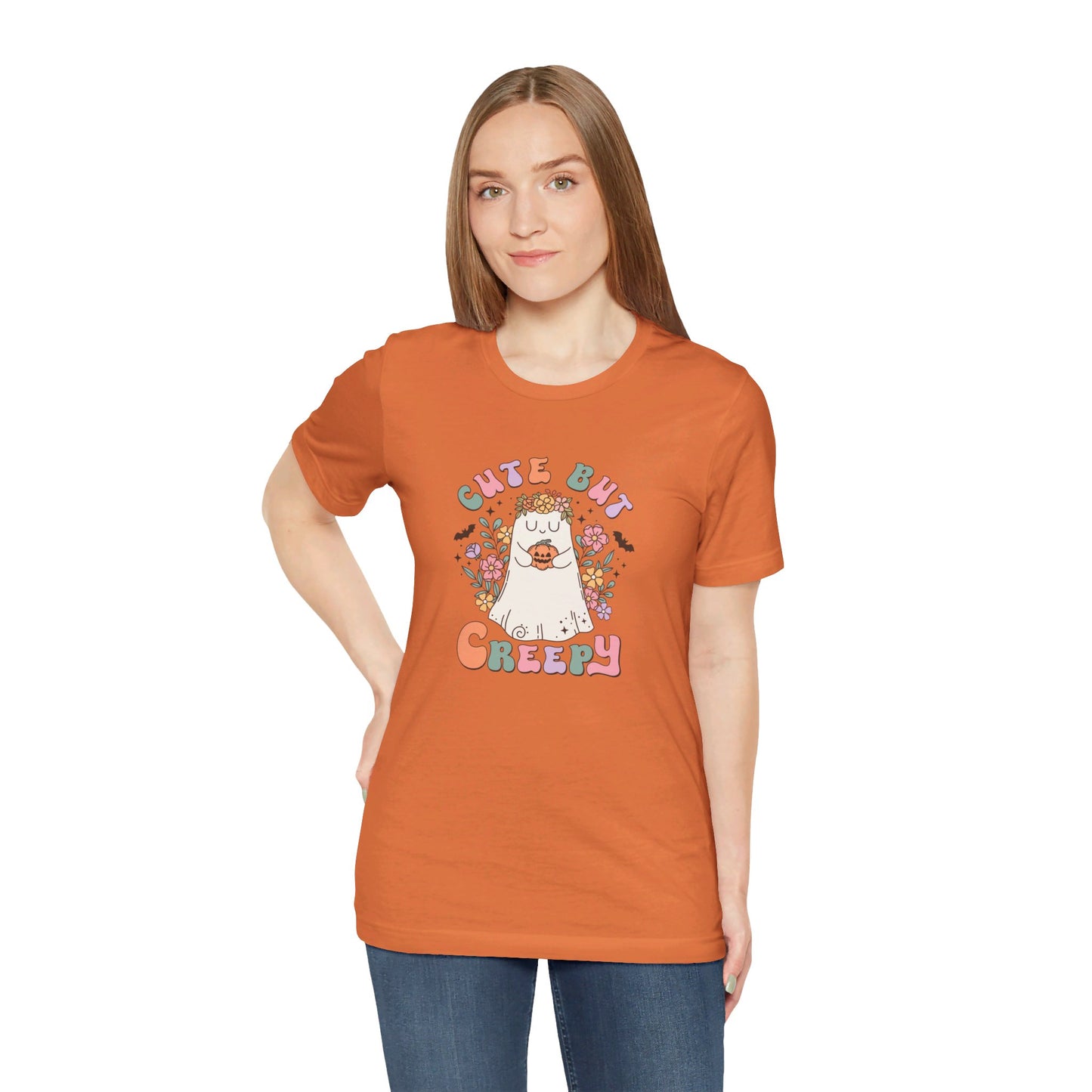 Cute but Creepy: Halloween Bella Canvas T-shirt