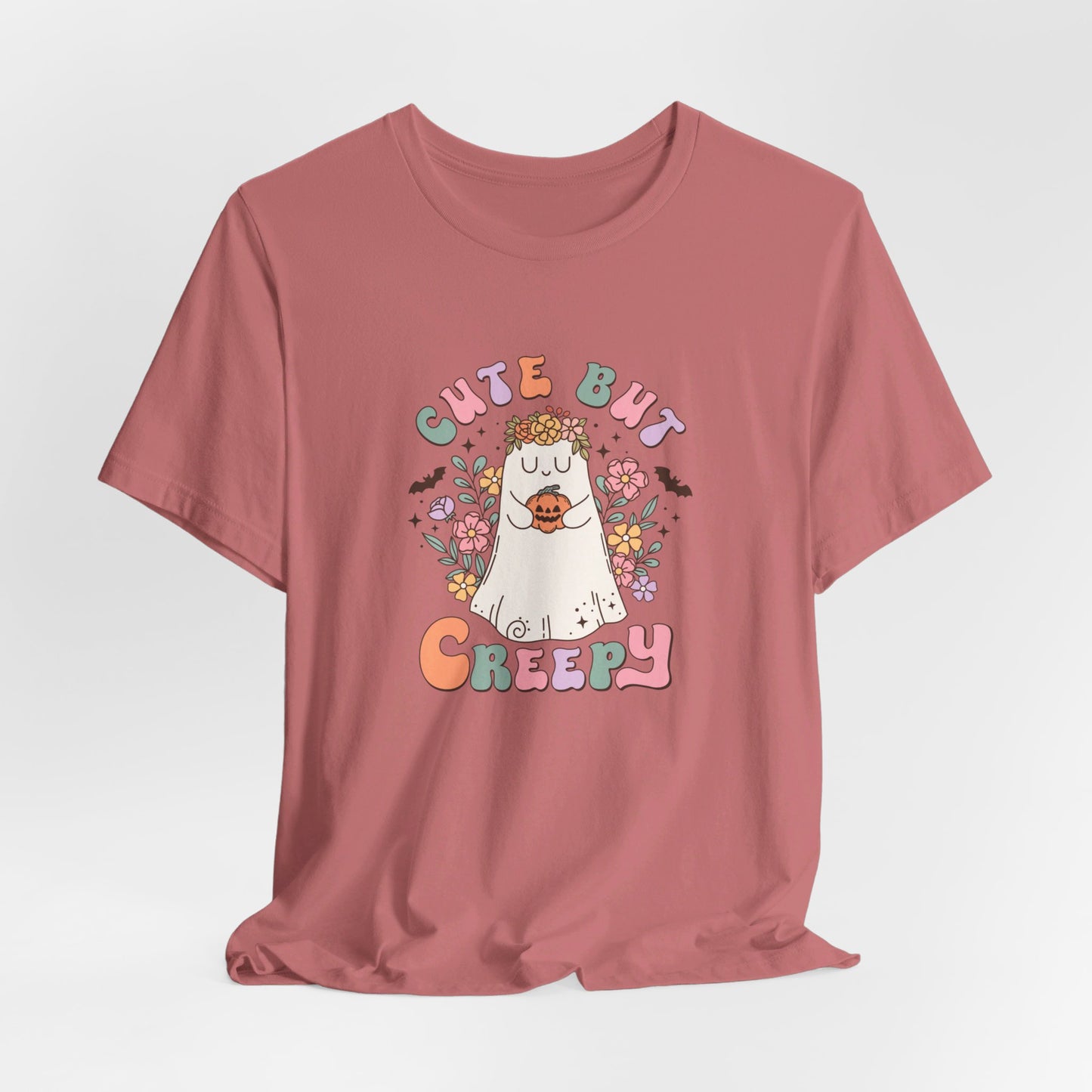 Cute but Creepy: Halloween Bella Canvas T-shirt