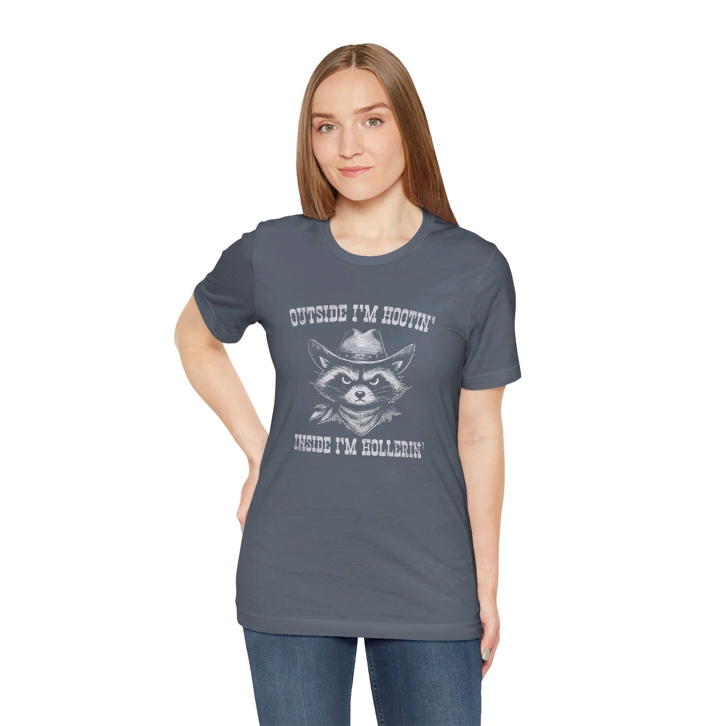 Hootin’ and Hollerin’: Western Bella Canvas T-shirt