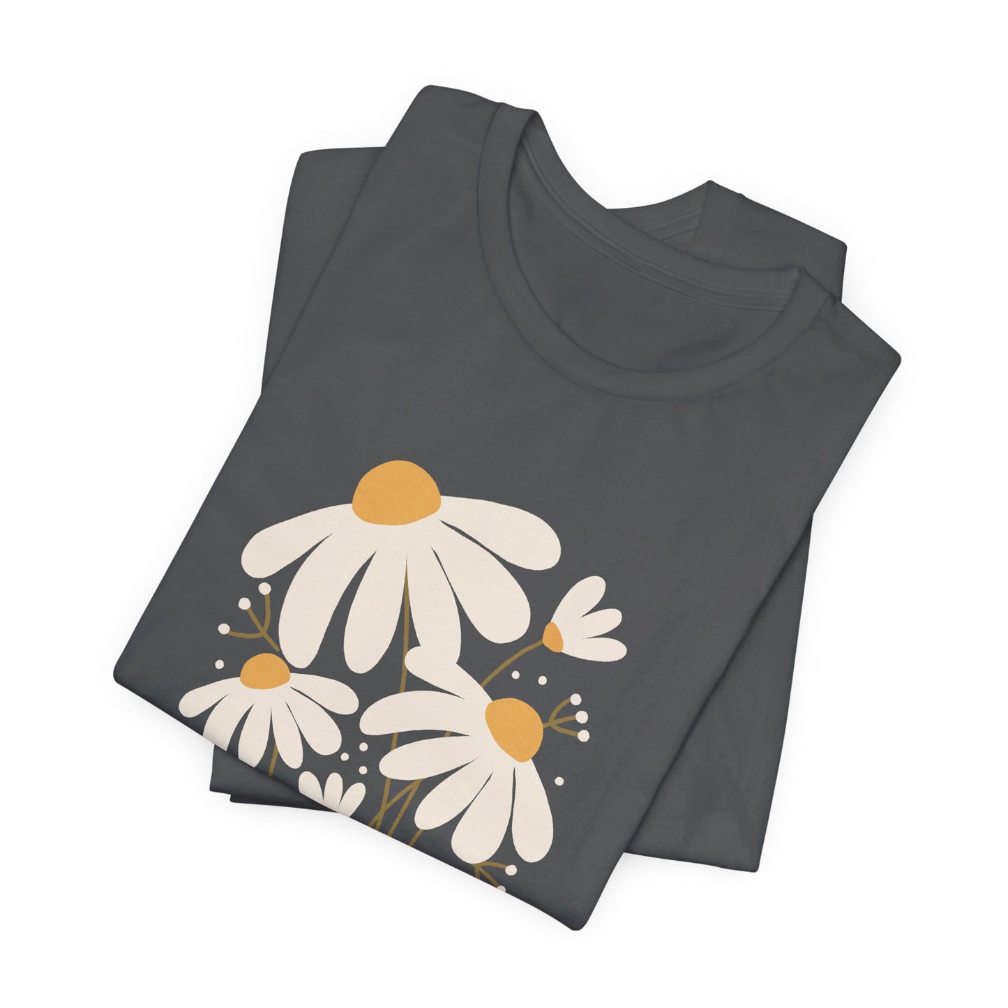 Good Daisy: Bella Canvas T-shirt with Cute Daisies