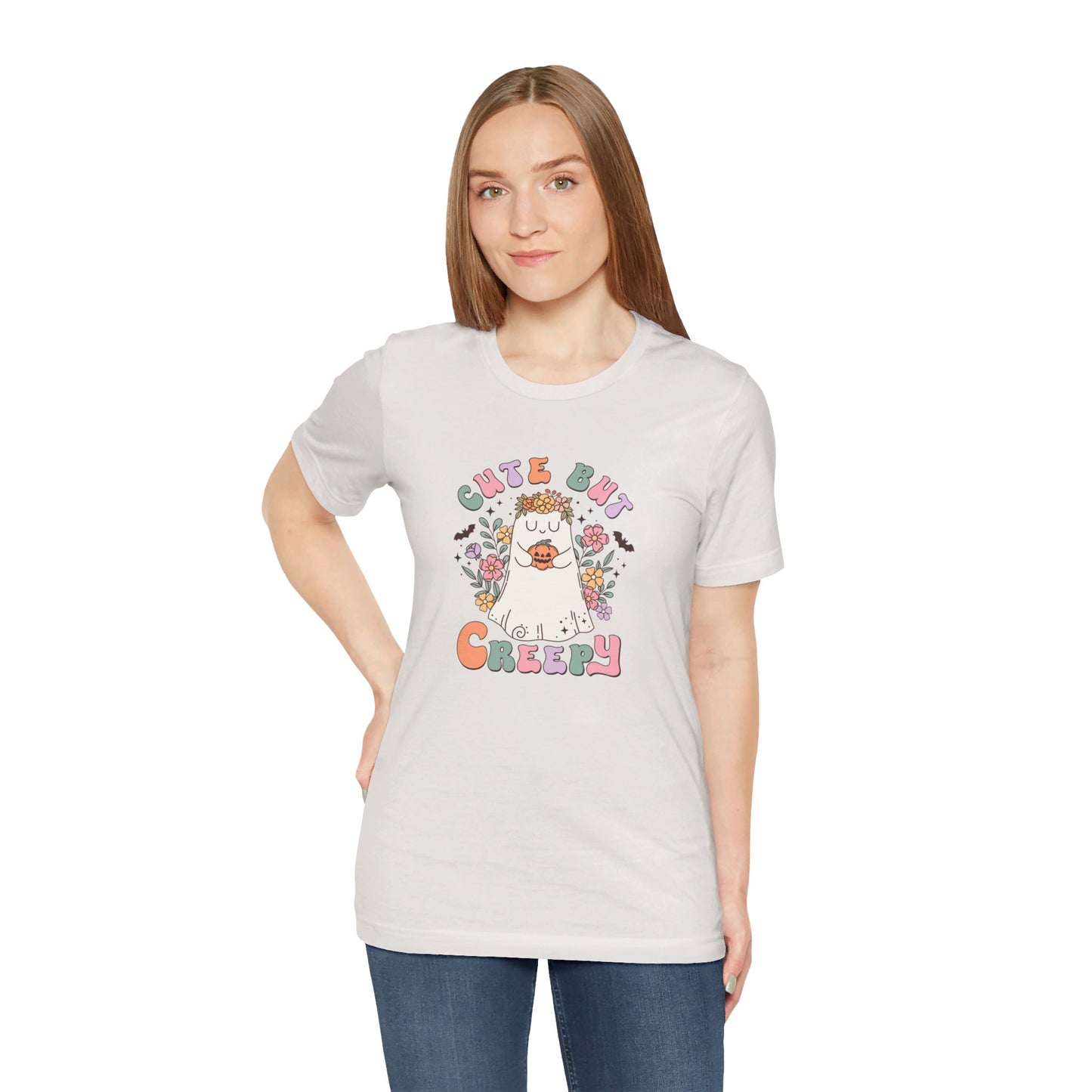 Cute but Creepy: Halloween Bella Canvas T-shirt