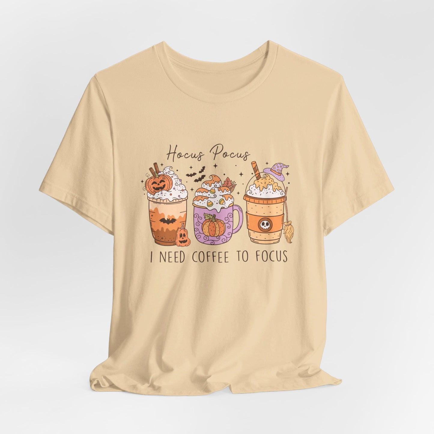 Hocus Pocus Coffee: Halloween Bella Canvas T-shirt