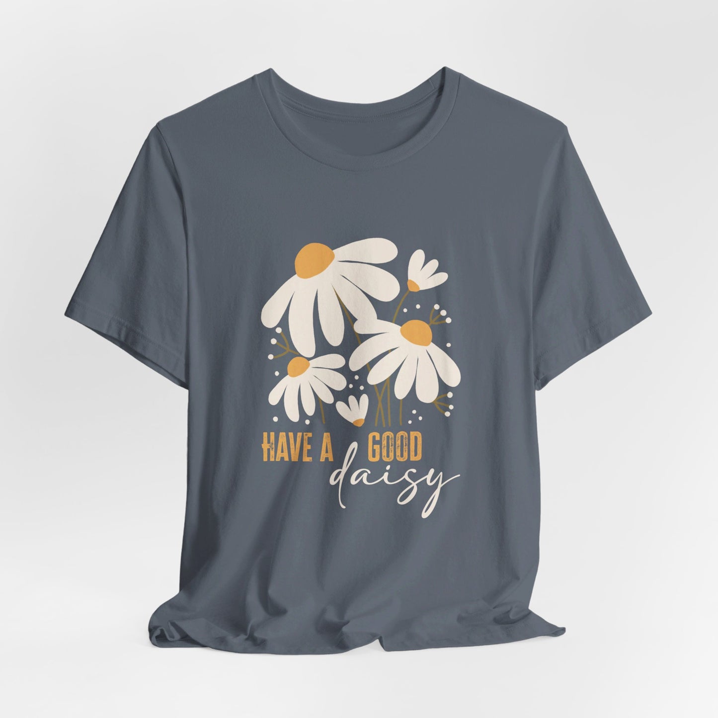 Good Daisy: Bella Canvas T-shirt with Cute Daisies