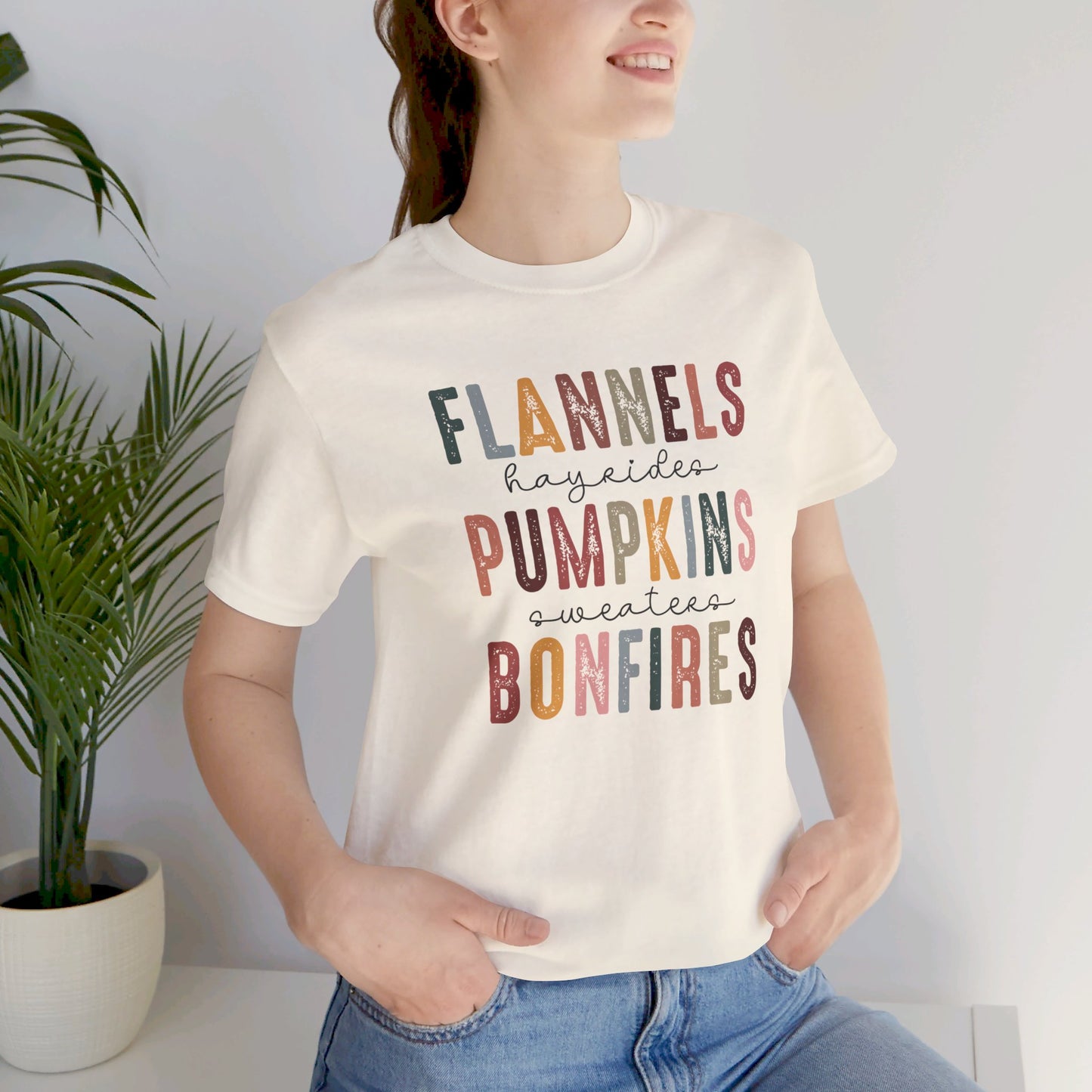 Fall Favorites: Bella Canvas T-shirt with Autumn Typography