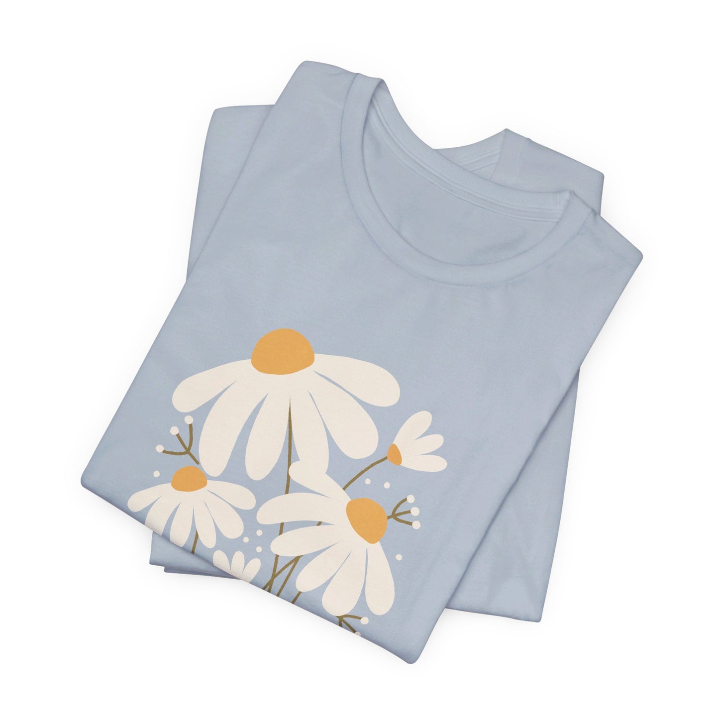 Good Daisy: Bella Canvas T-shirt with Cute Daisies