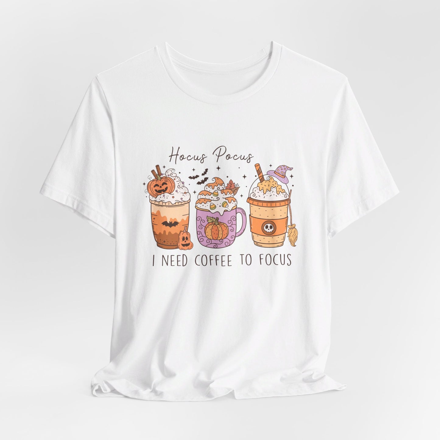 Hocus Pocus Coffee: Halloween Bella Canvas T-shirt