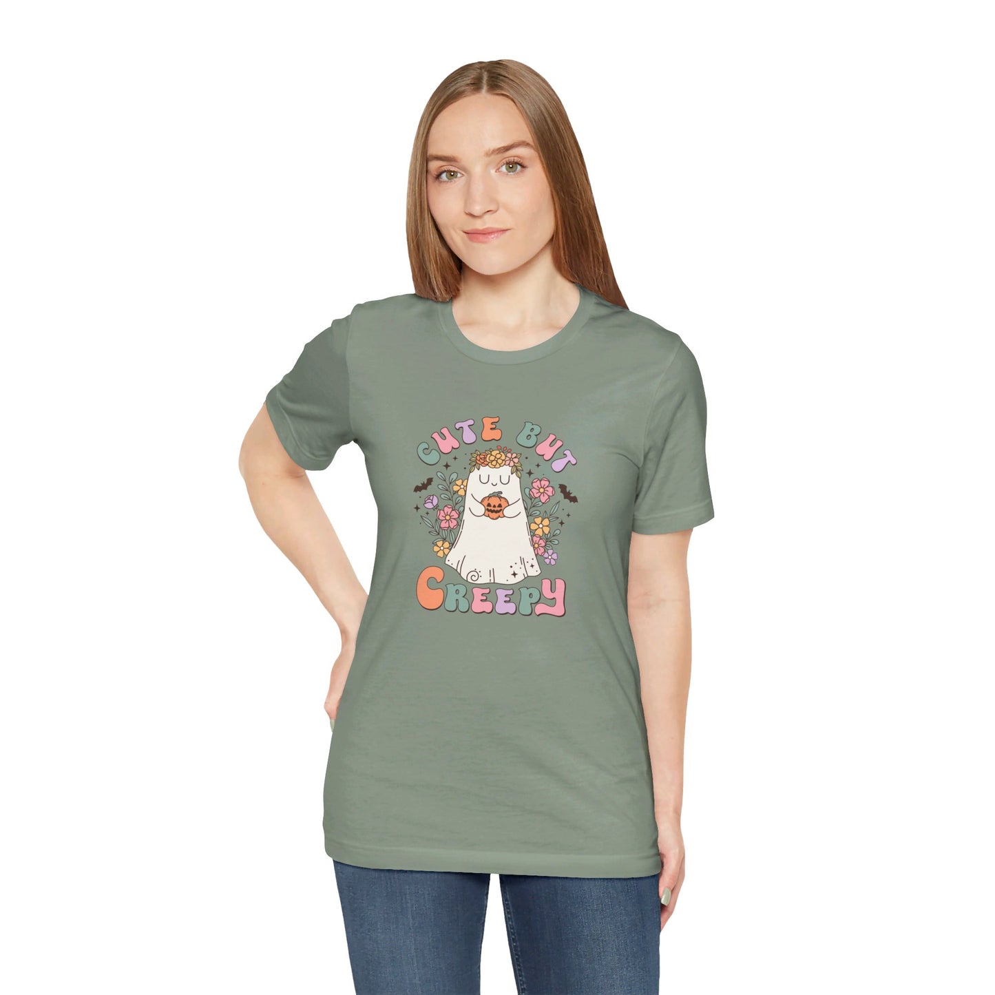 Cute but Creepy: Halloween Bella Canvas T-shirt