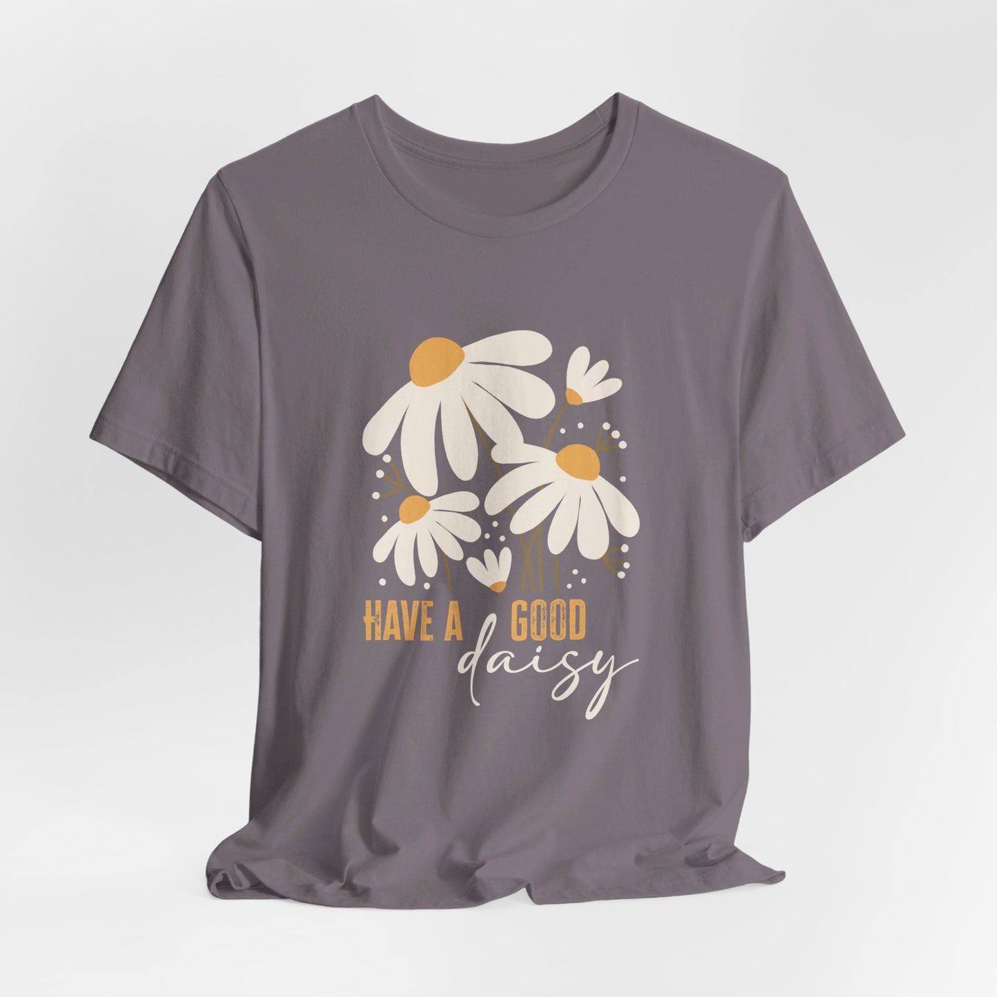 Good Daisy: Bella Canvas T-shirt with Cute Daisies
