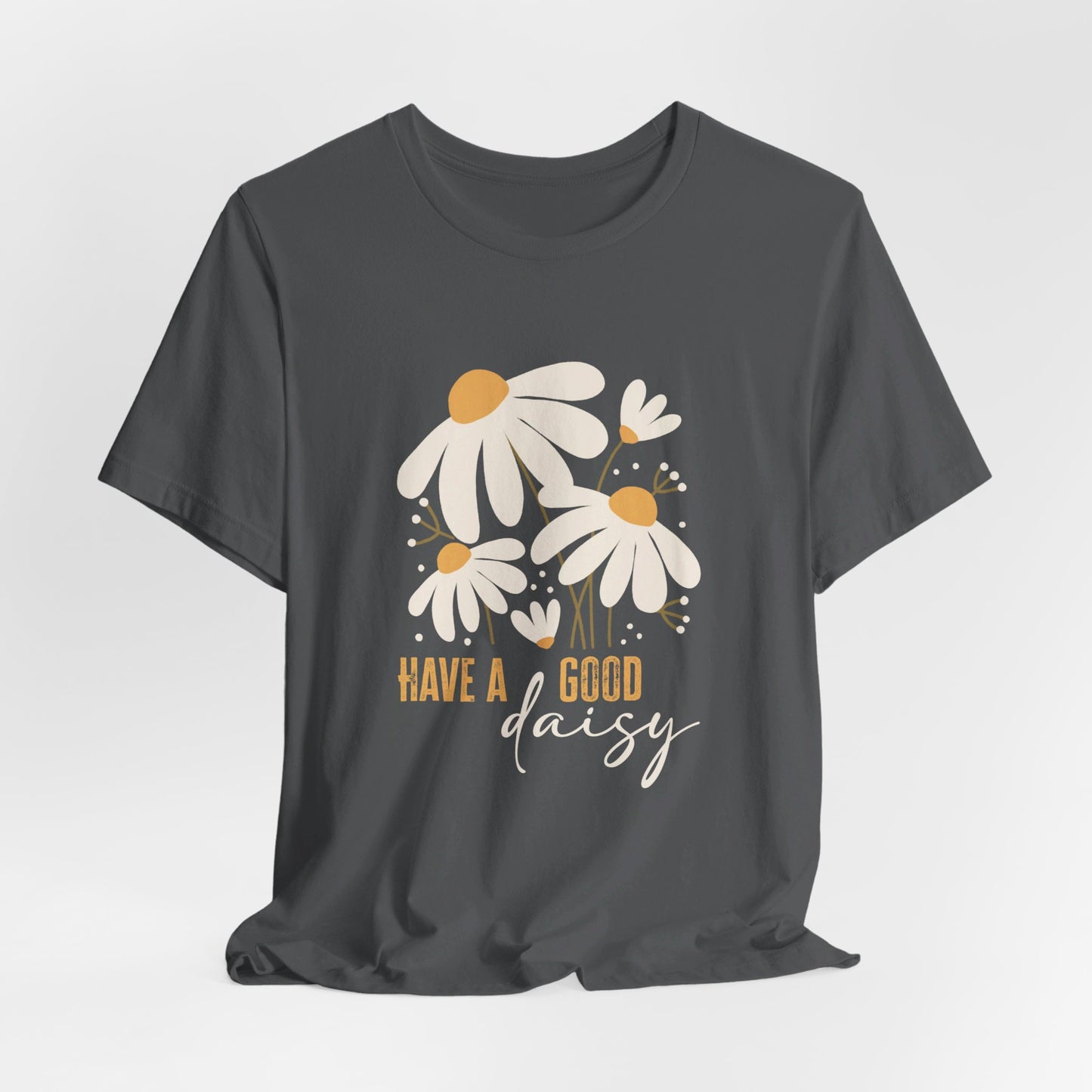 Good Daisy: Bella Canvas T-shirt with Cute Daisies