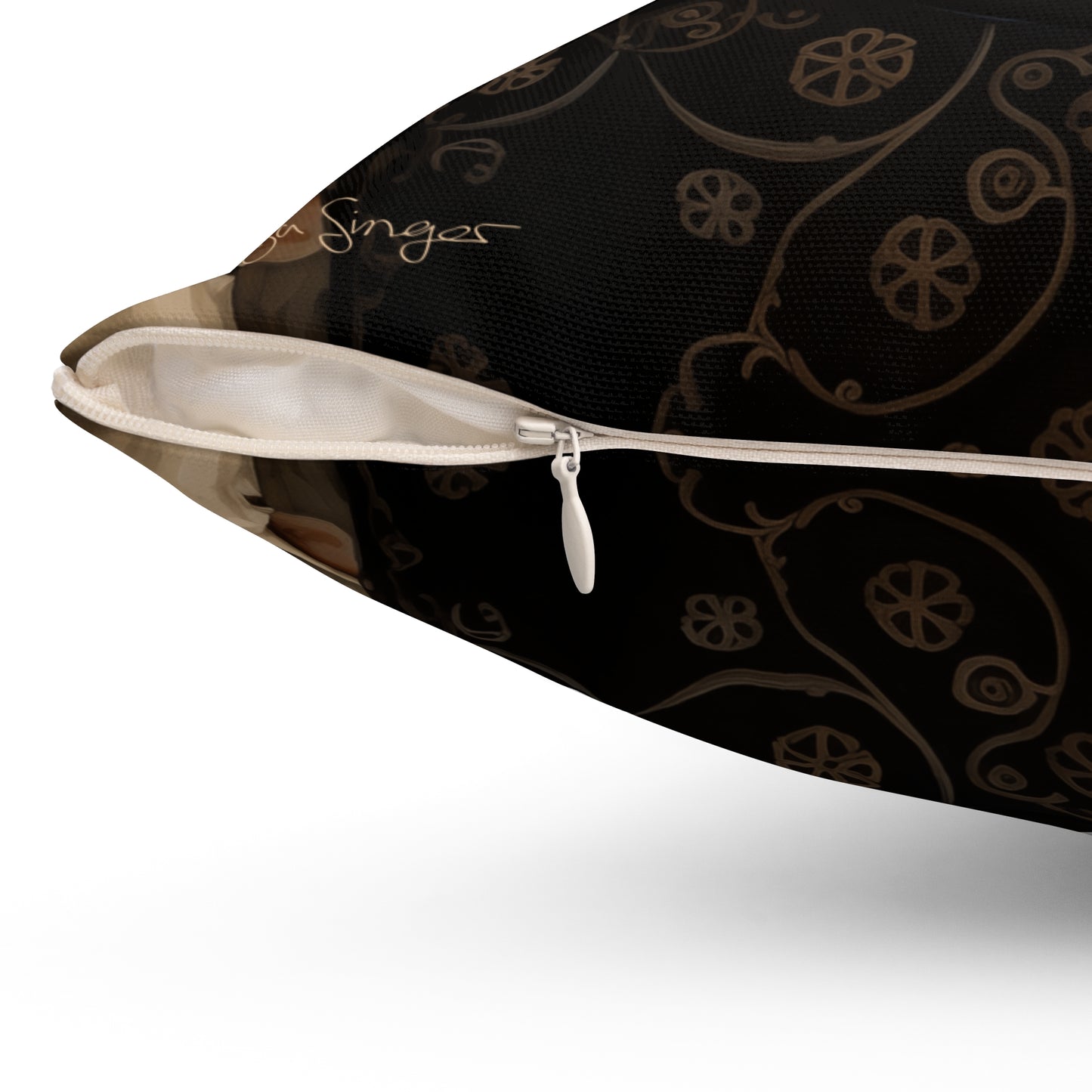 Inspiring Iris Indoor pillow